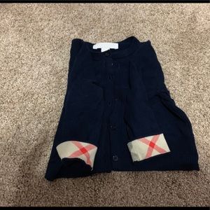 Infant’s Burberry Cardigan